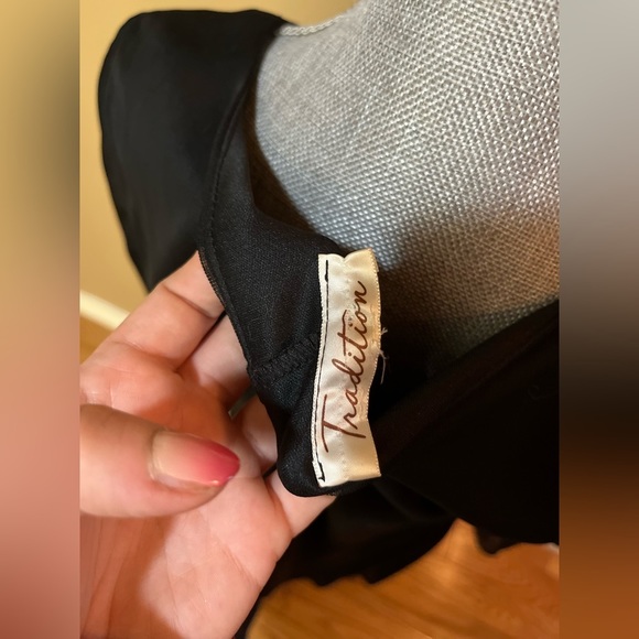 Tradition Black Formal Dress - Picture 7 of 8